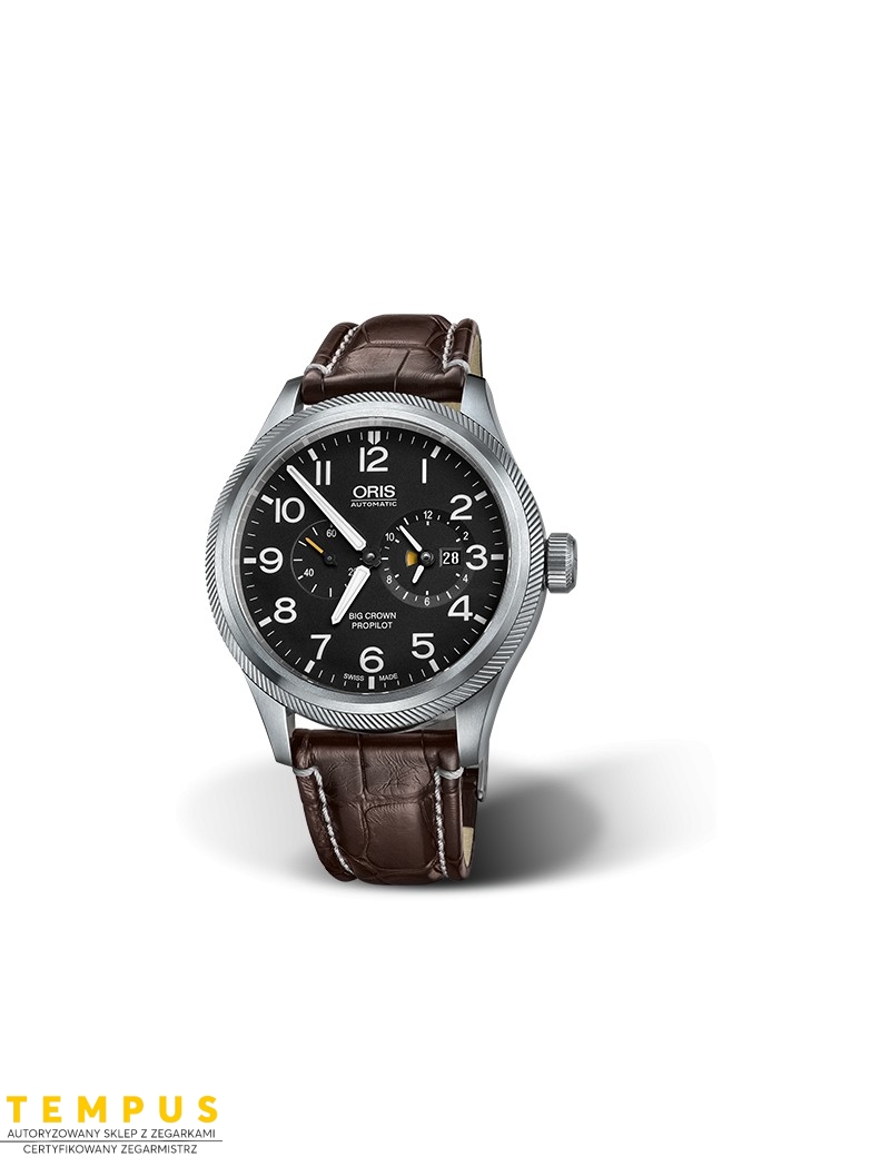 Zegarek lotniczy męski Oris Big Crown Propilot Worldtimer 01 690 7735 4164-07 1 22 72Fc - Zegarki ORIS Zegarek lotniczy męski Oris Big Crown Propilot Worldtimer 01 690 7735 4164-07 1 22 72Fc - Zegarki ORIS