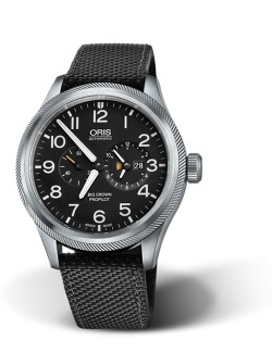 Zegarek lotniczy męski Oris Big Crown Propilot Worldtimer 01 690 7735 4164-07 5 22 15Fc - Zegarki ORIS