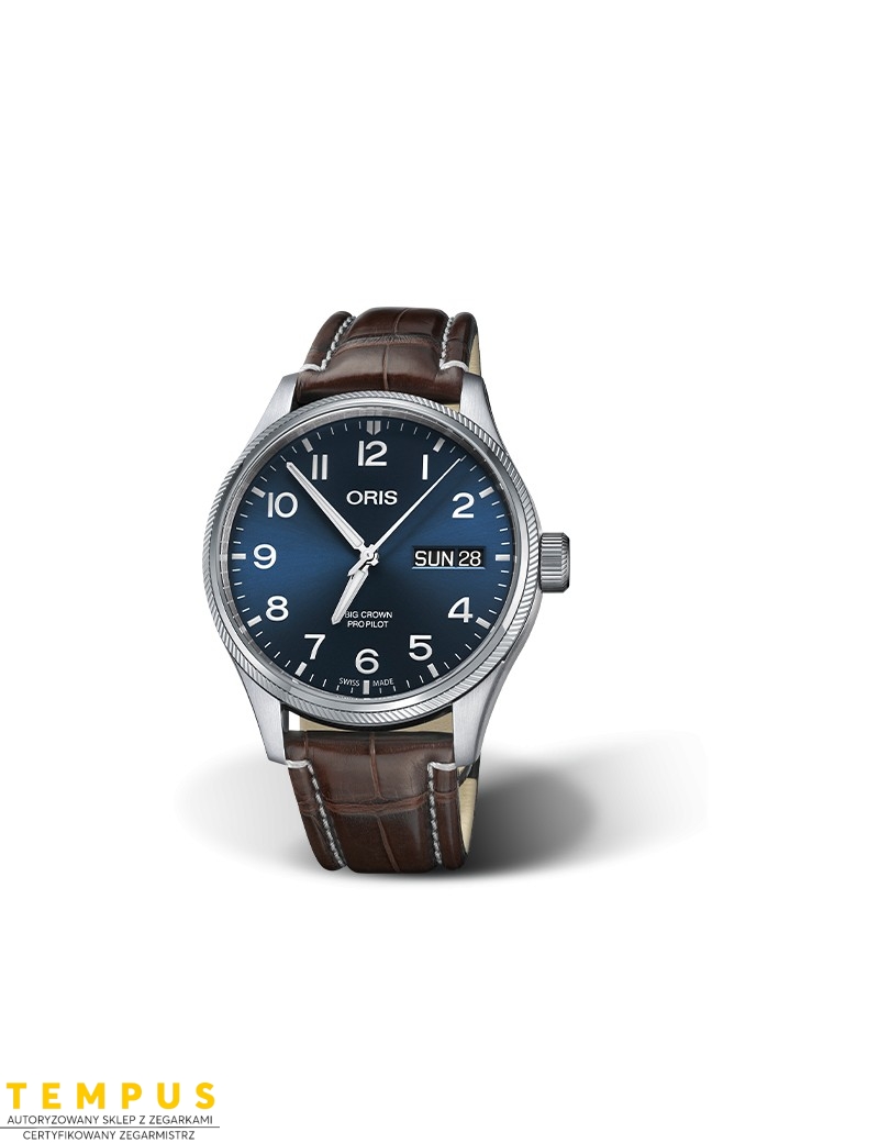 Zegarek lotniczy męski Oris Big Crown Propilot Big Day Date 01 752 7698 4065-07 1 22 72Fc - Zegarki ORIS Zegarek lotniczy męski Oris Big Crown Propilot Big Day Date 01 752 7698 4065-07 1 22 72Fc - Zegarki ORIS