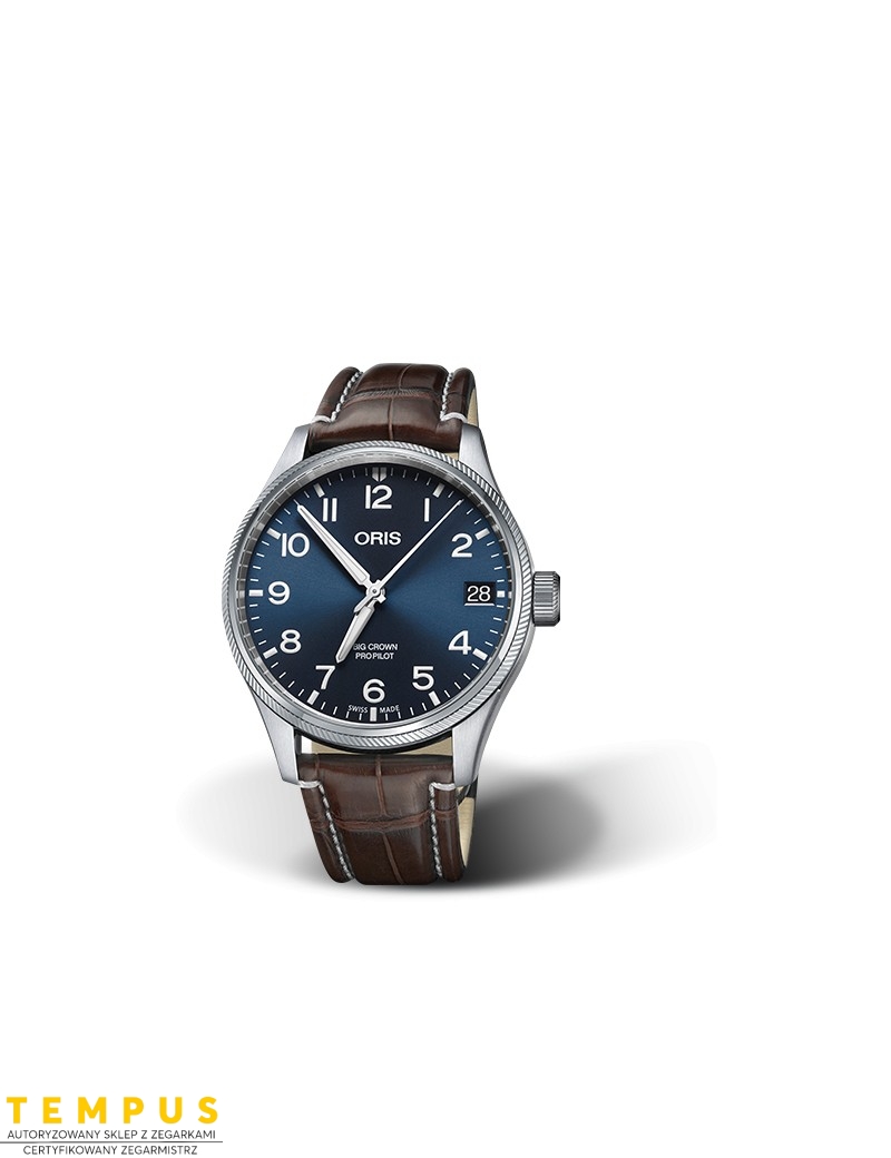Zegarek lotniczy męski Oris Big Crown Propilot Big Date 01 751 7697 4065-07 1 20 72Fc - Zegarki ORIS Zegarek lotniczy męski Oris Big Crown Propilot Big Date 01 751 7697 4065-07 1 20 72Fc - Zegarki ORIS