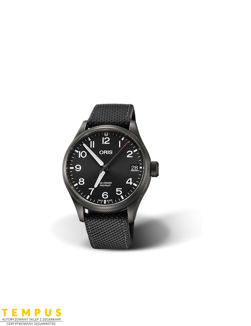 Zegarek lotniczy męski Oris Big Crown Propilot Big Date 01 751 7697 4264-07 5 20 15Gfc - Zegarki ORIS