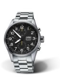 Zegarek lotniczy męski Oris Big Crown Propilot Chronograph 01 774 7699 4134-07 8 22 19 - Zegarki ORIS