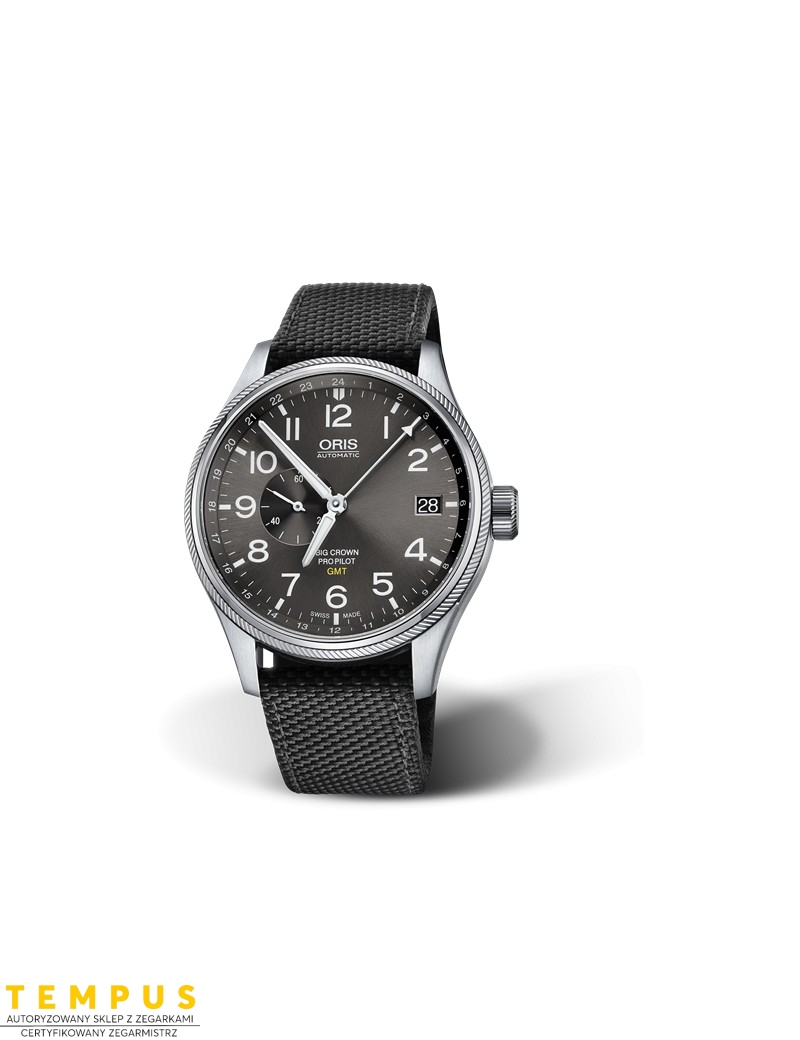 Zegarek lotniczy męski Oris Big Crown Propilot Gmt Small Second 01 748 7710 4063-07 5 22 15Fc - Zegarki ORIS Zegarek lotniczy męski Oris Big Crown Propilot Gmt Small Second 01 748 7710 4063-07 5 22 15Fc - Zegarki ORIS
