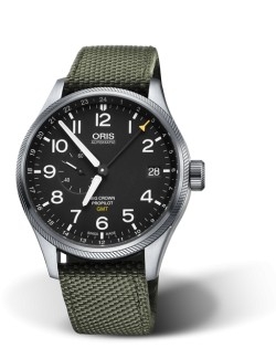 Oris Big Crown Propilot Gmt Small Second 01 748 7710 4164-07 5 22 14Fc