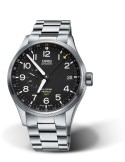 Zegarek lotniczy męski Oris Big Crown Propilot Gmt Small Second 01 748 7710 4164-07 8 22 19 - Zegarki ORIS