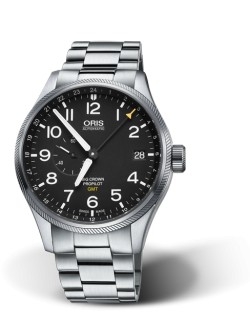 Oris Big Crown Propilot Gmt Small Second 01 748 7710 4164-07 8 22 19