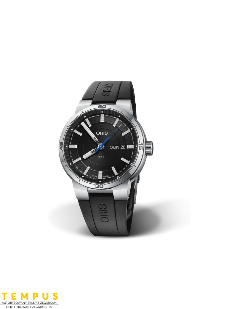 Zegarek męski Oris Tt1 Day Date 01 735 7752 4154-07 4 24 06Fc - Zegarki ORIS