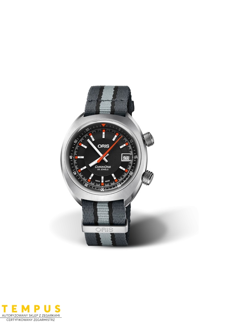 Zegarek casual męski Oris Chronoris Date 01 733 7737 4054-07 5 19 24 - Zegarki ORIS