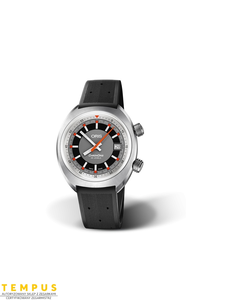 Zegarek casual męski Oris Chronoris Date 01 733 7737 4053-07 4 19 01Fc - Zegarki ORIS Zegarek casual męski Oris Chronoris Date 01 733 7737 4053-07 4 19 01Fc - Zegarki ORIS