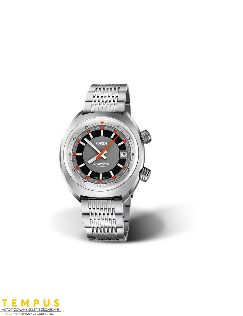 Zegarek casual męski Oris Chronoris Date 01 733 7737 4053-07 8 19 01 - Zegarki ORIS Zegarek casual męski Oris Chronoris Date 01 733 7737 4053-07 8 19 01 - Zegarki ORIS