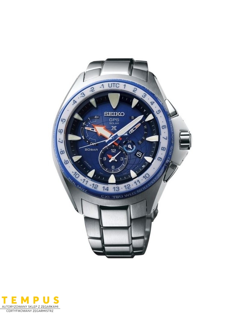 Zegarek sportowy męski Seiko Prospex Marinemaster Gps Solar Limited Edition Ssf001J1 - Zegarki SEIKO