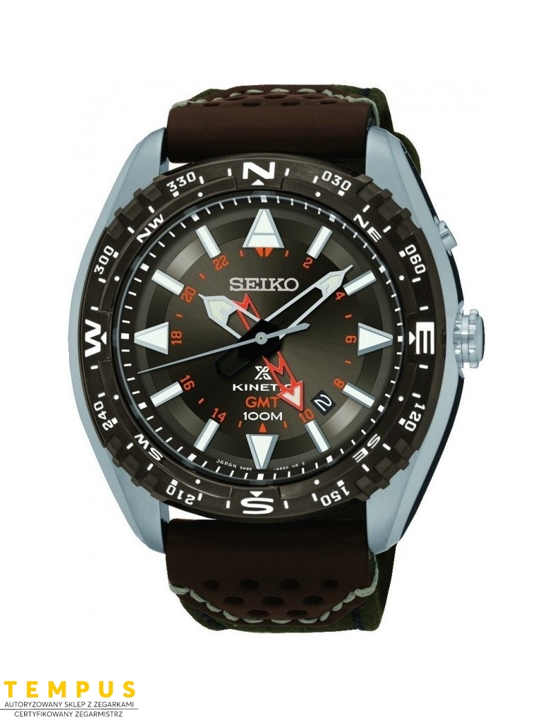 Zegarek sportowy męski Seiko Prospex Kinetic Sun061P1 - Zegarki SEIKO Zegarek sportowy męski Seiko Prospex Kinetic Sun061P1 - Zegarki SEIKO