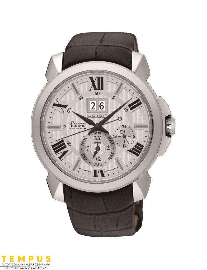 Zegarek męski Seiko Premier Snp143P1 - Zegarki SEIKO Zegarek męski Seiko Premier Snp143P1 - Zegarki SEIKO