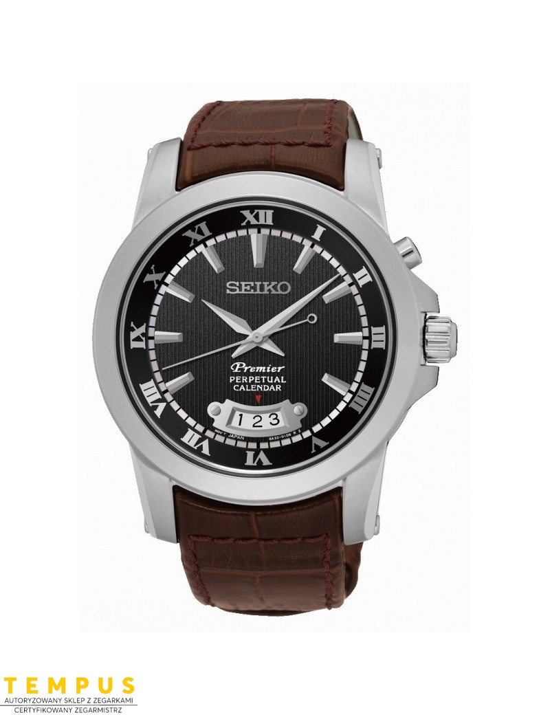 Zegarek męski Seiko Premier Snq149P1 - Zegarki SEIKO Zegarek męski Seiko Premier Snq149P1 - Zegarki SEIKO