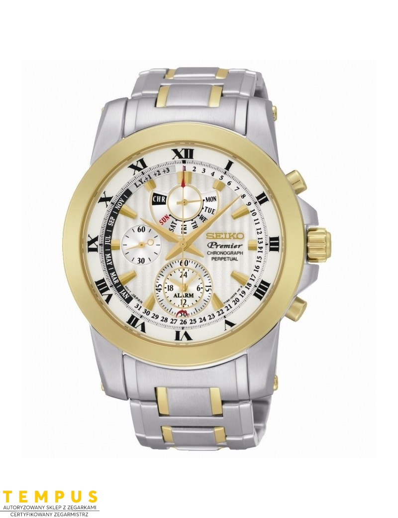 Zegarek męski Seiko Premier Spc162P1 - Zegarki SEIKO Zegarek męski Seiko Premier Spc162P1 - Zegarki SEIKO