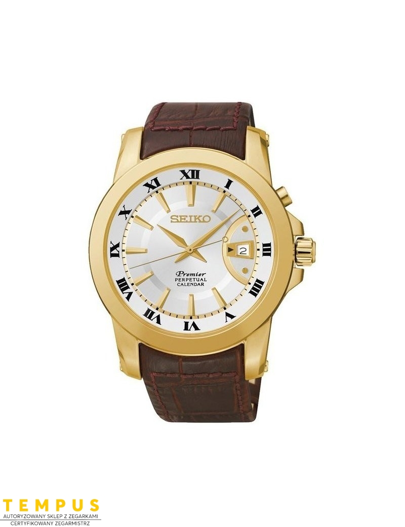 Zegarek męski Seiko Premier Snq144P1 - Zegarki SEIKO Zegarek męski Seiko Premier Snq144P1 - Zegarki SEIKO