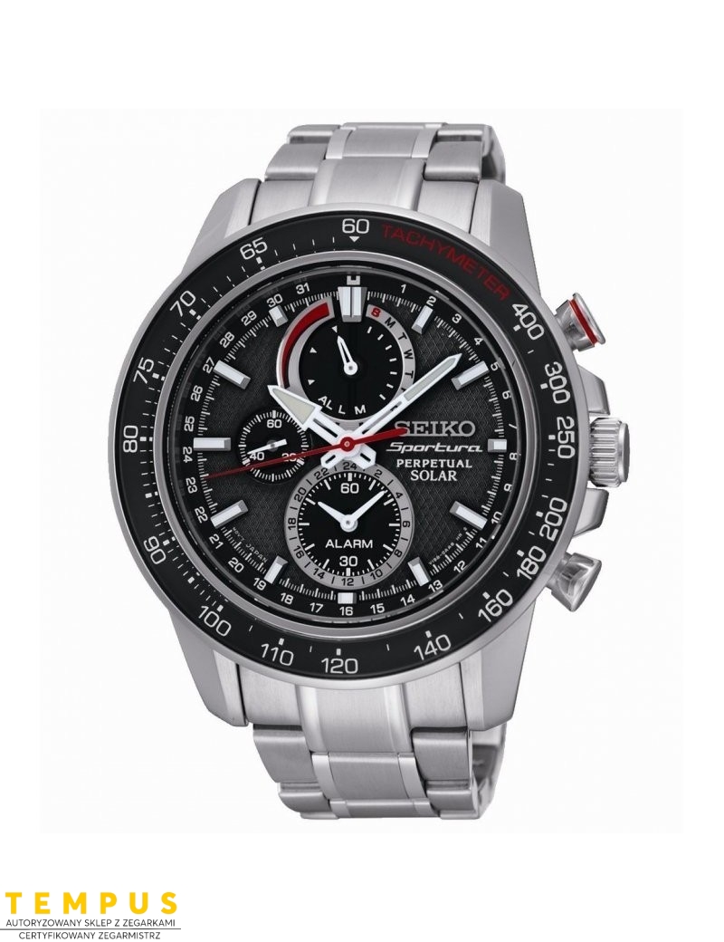Zegarek sportowy męski Seiko Sportura Ssc357P1 - Zegarki SEIKO Zegarek sportowy męski Seiko Sportura Ssc357P1 - Zegarki SEIKO