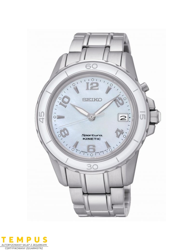 Zegarek sportowy damski Seiko Sportura Kinetic Ska879P1 - Zegarki SEIKO Zegarek sportowy damski Seiko Sportura Kinetic Ska879P1 - Zegarki SEIKO