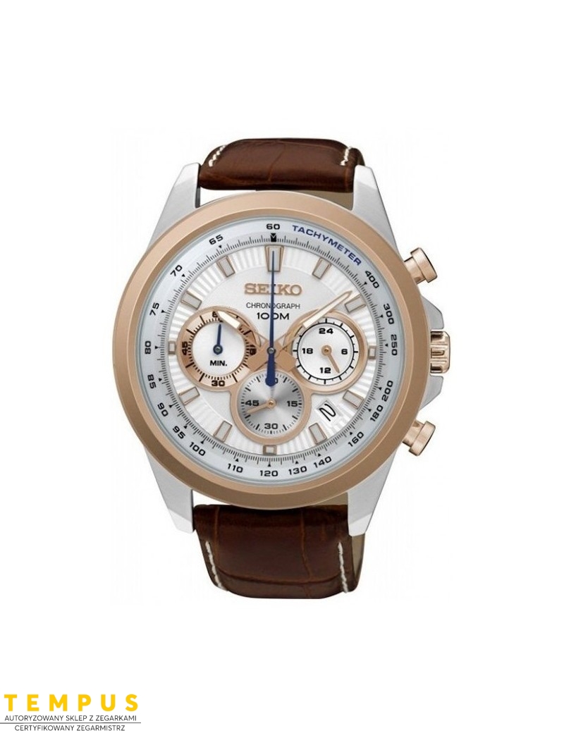 Zegarek sportowy męski Seiko Chronograph Ssb250P1 Quartz - Zegarki SEIKO Zegarek sportowy męski Seiko Chronograph Ssb250P1 Quartz - Zegarki SEIKO