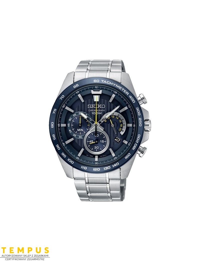 Zegarek sportowy męski Seiko Chronograph Ssb301P1 Quartz - Zegarki SEIKO Zegarek sportowy męski Seiko Chronograph Ssb301P1 Quartz - Zegarki SEIKO