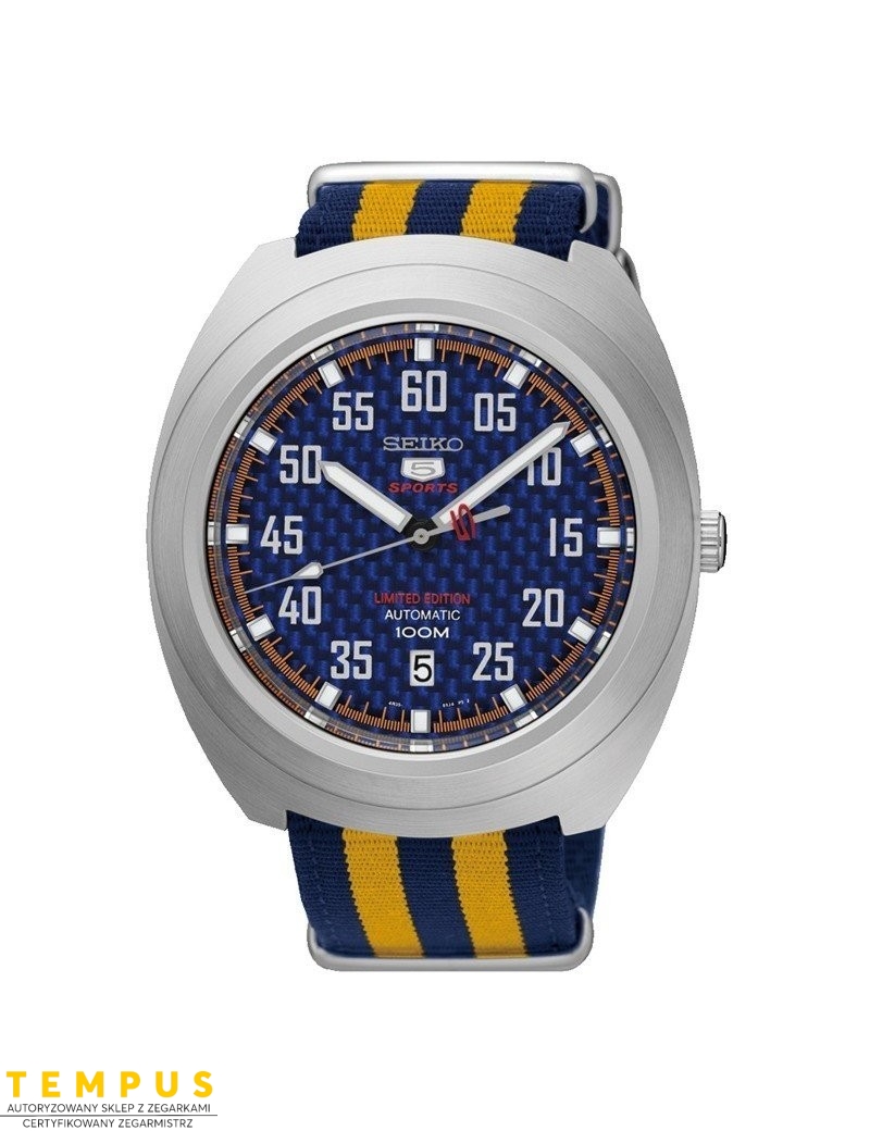 Zegarek sportowy męski Seiko 5 Sports Automatic Srpa91K1 - Zegarki SEIKO