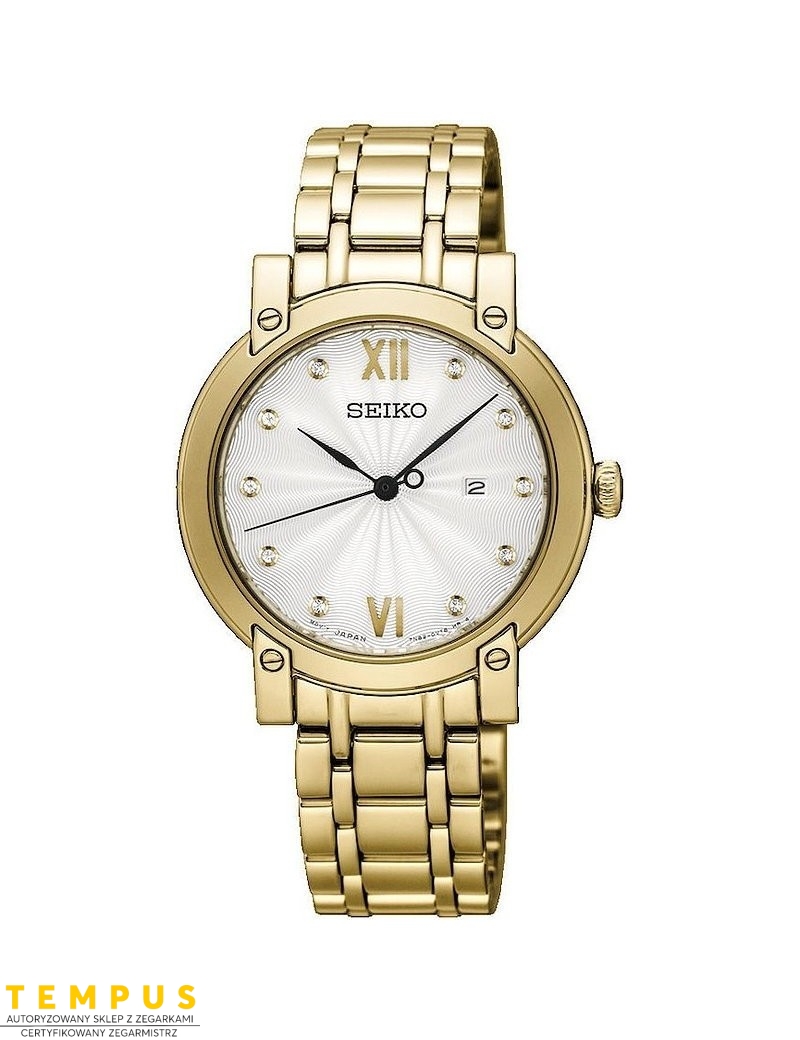 Zegarek klasyczny damski Seiko Classic Sxdg80P1 - Zegarki SEIKO Zegarek klasyczny damski Seiko Classic Sxdg80P1 - Zegarki SEIKO