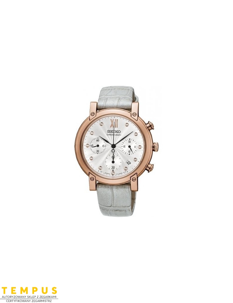 Zegarek damski Seiko Chronograph Srw834P1 - Zegarki SEIKO Zegarek damski Seiko Chronograph Srw834P1 - Zegarki SEIKO