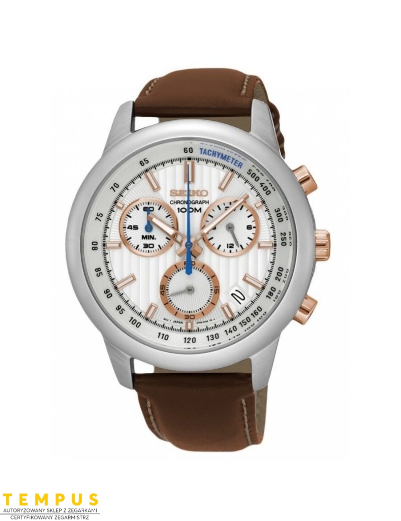 Zegarek sportowy męski Seiko Chronograph Ssb211P1 Quartz - Zegarki SEIKO Zegarek sportowy męski Seiko Chronograph Ssb211P1 Quartz - Zegarki SEIKO