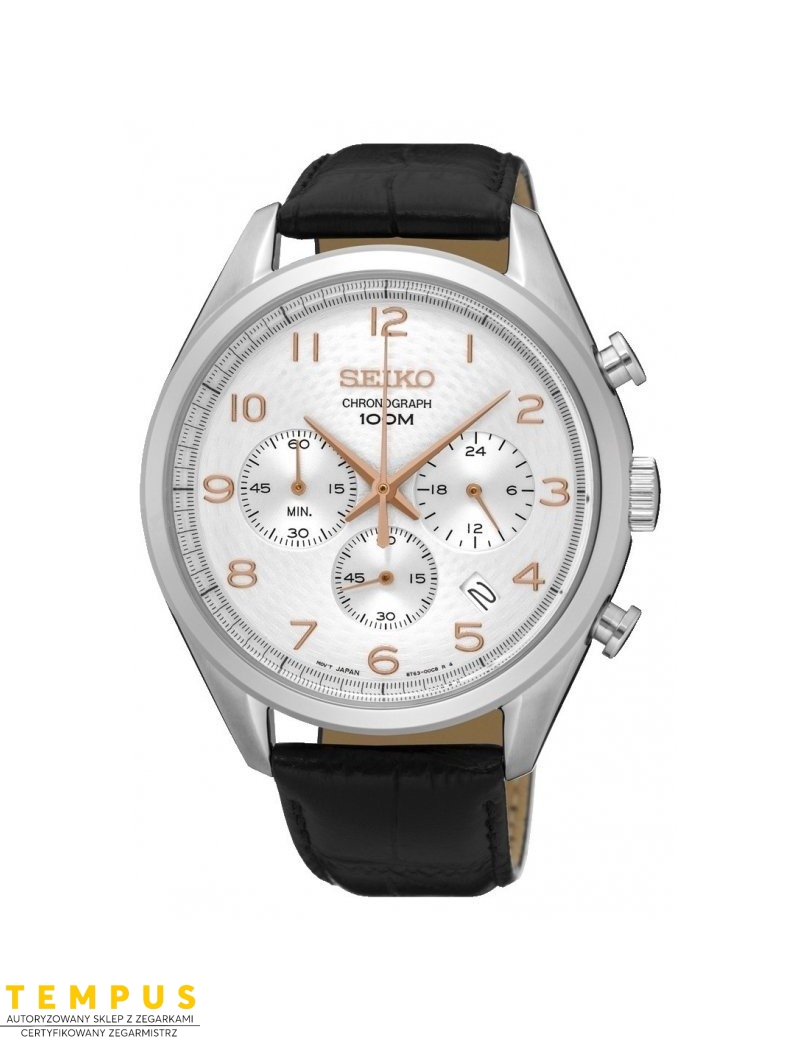Zegarek casual męski Seiko Classic Chronograph Ssb227P1 Quartz - Zegarki SEIKO