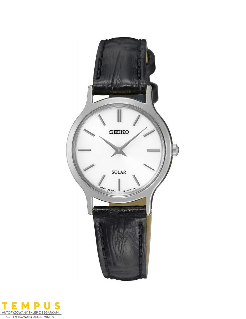 Zegarek klasyczny damski Seiko Classic Solar Lady Sup299P1 - Zegarki SEIKO Zegarek klasyczny damski Seiko Classic Solar Lady Sup299P1 - Zegarki SEIKO