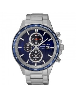 Zegarek sportowy męski Seiko Solar Chronograph Ssc431P1 - Zegarki SEIKO