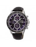 Zegarek sportowy męski Seiko Solar Chronograph Ssc437P1 - Zegarki SEIKO