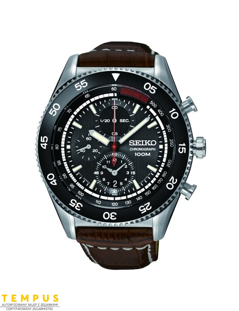 Zegarek sportowy męski Seiko Chronograph Sndg57P2 - Zegarki SEIKO