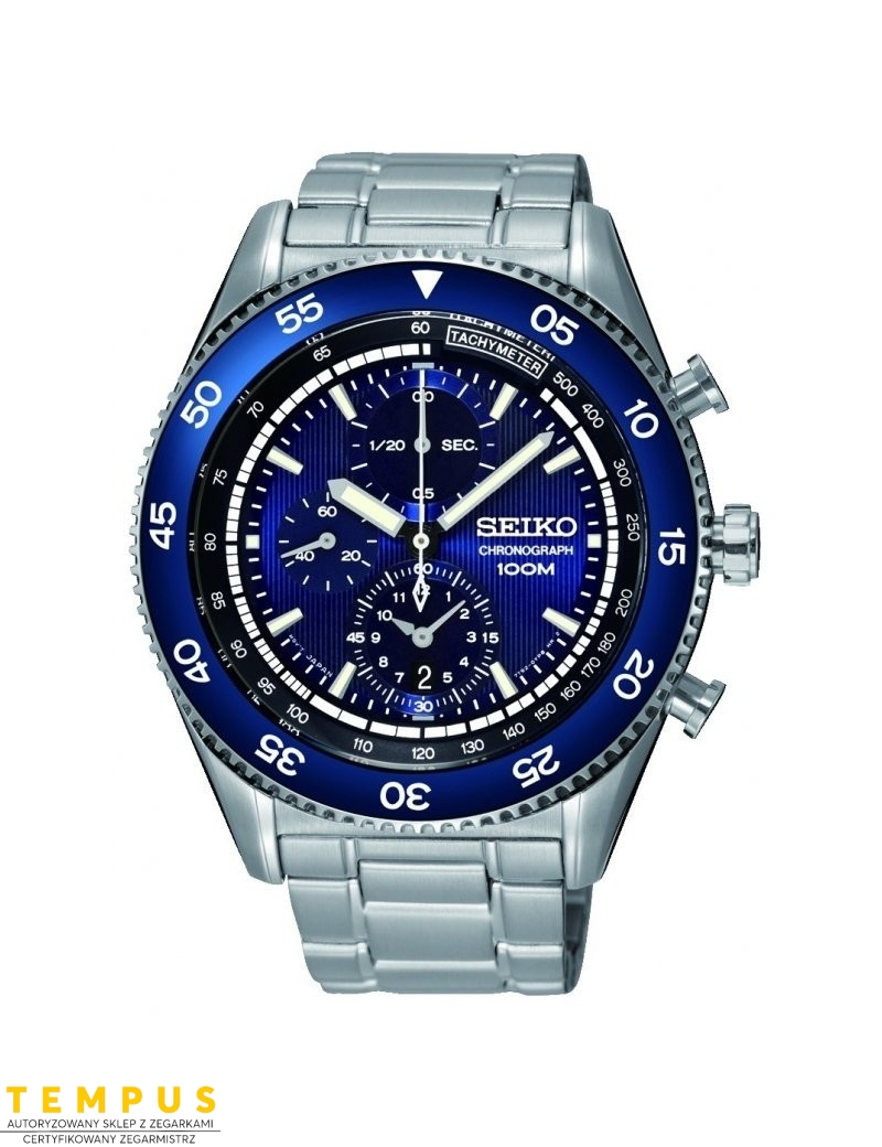 Zegarek sportowy męski Seiko Chronograph Sndg55P1 - Zegarki SEIKO