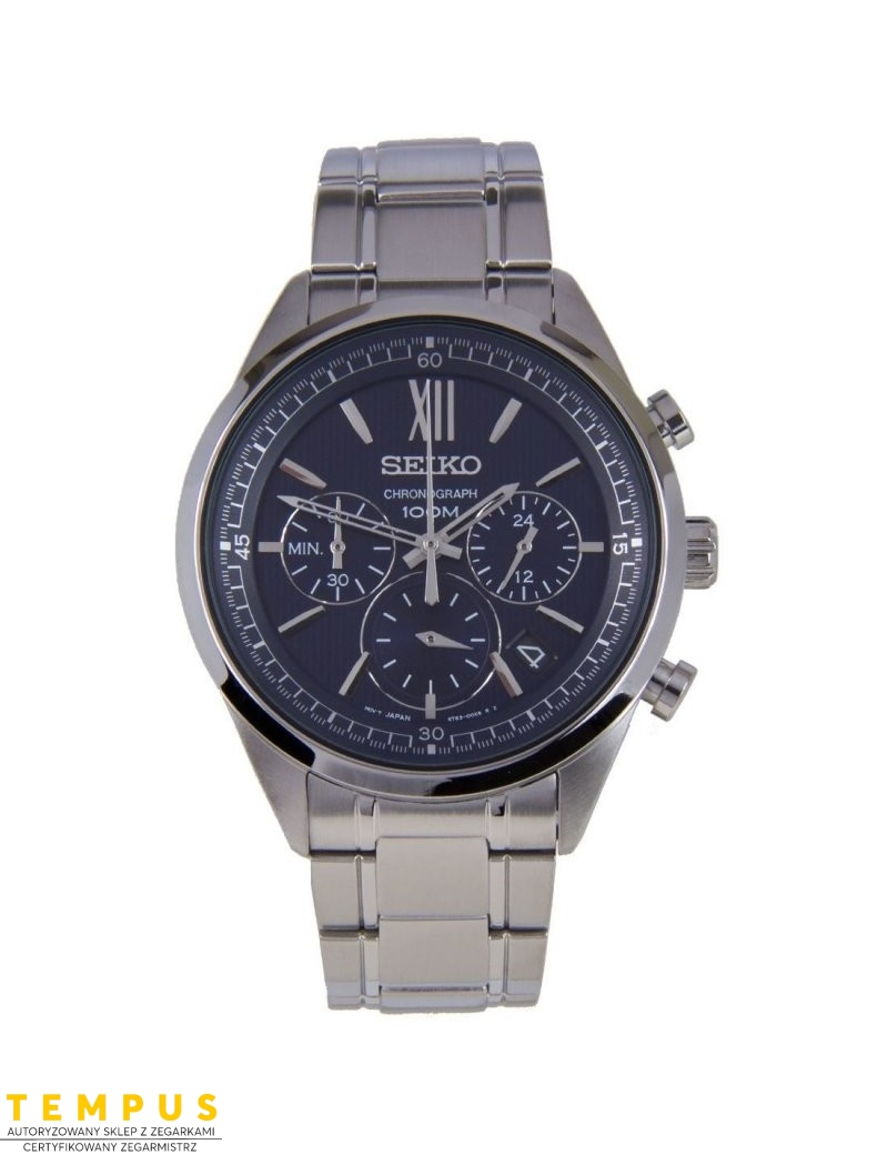 Zegarek sportowy męski Seiko Chronograph Ssb155P1 Quartz - Zegarki SEIKO Zegarek sportowy męski Seiko Chronograph Ssb155P1 Quartz - Zegarki SEIKO