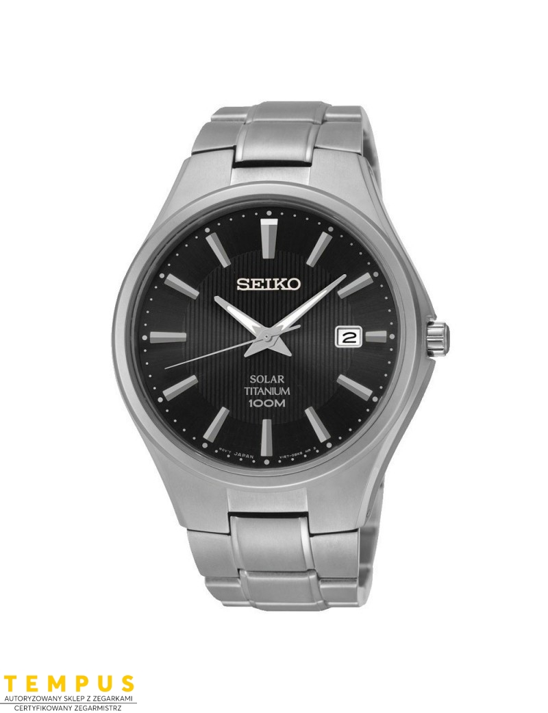 Zegarek męski Seiko Solar Sne377P1 - Zegarki SEIKO Zegarek męski Seiko Solar Sne377P1 - Zegarki SEIKO