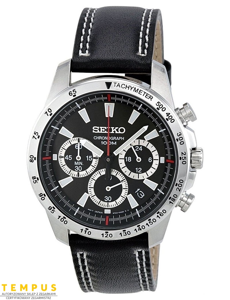 Zegarek sportowy męski Seiko Motor Sports Ssb033P1 Chronograph Quartz - Zegarki SEIKO Zegarek sportowy męski Seiko Motor Sports Ssb033P1 Chronograph Quartz - Zegarki SEIKO