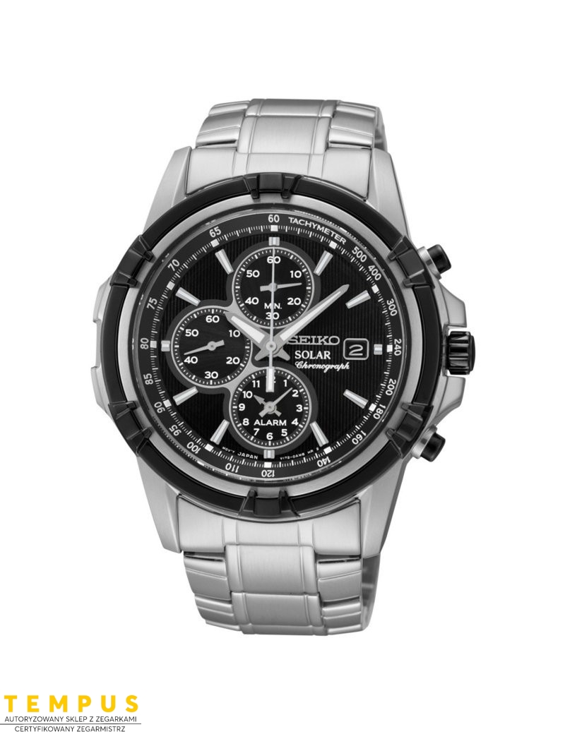 Zegarek męski Seiko Solar Ssc147P1 - Zegarki SEIKO
