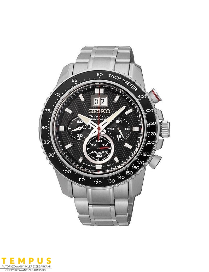 Zegarek sportowy męski Seiko Sportura Spc137P1 - Zegarki SEIKO Zegarek sportowy męski Seiko Sportura Spc137P1 - Zegarki SEIKO
