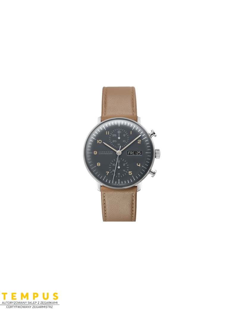 Junghans Max Bill Chronoscope 027/4501.04 - Zegarki JUNGHANS Junghans Max Bill Chronoscope 027/4501.04 - Zegarki JUNGHANS