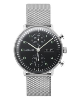 Junghans Max Bill Chronoscope 027/4500.48 - Zegarki JUNGHANS