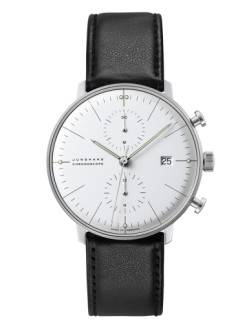 Junghans Max Bill Chronoscope 027/4600.04 - Zegarki JUNGHANS