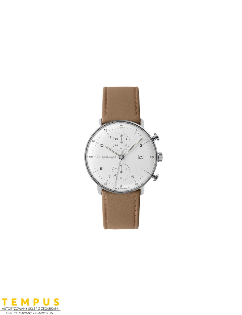 Junghans Max Bill Chronoscope 027/4502.04 - Zegarki JUNGHANS Junghans Max Bill Chronoscope 027/4502.04 - Zegarki JUNGHANS