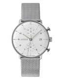 Junghans Max Bill Chronoscope 027/4003.48 - Zegarki JUNGHANS
