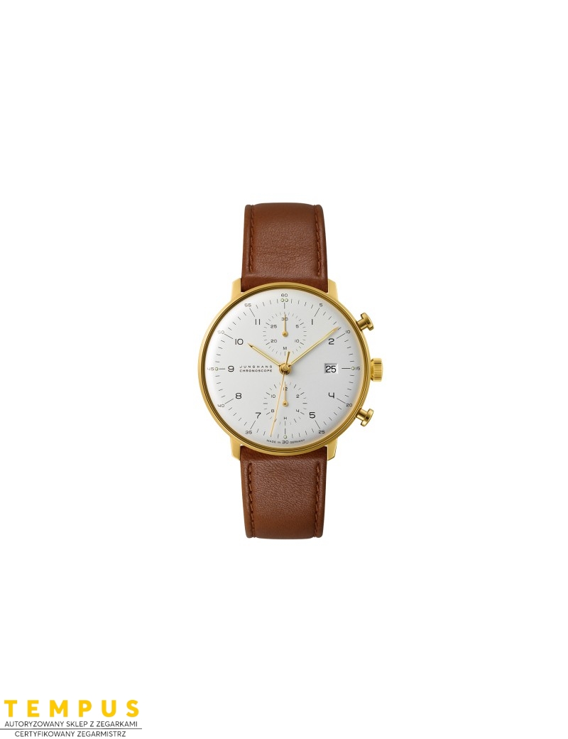 Junghans Max Bill Chronoscope 027/7800.04 - Zegarki JUNGHANS Junghans Max Bill Chronoscope 027/7800.04 - Zegarki JUNGHANS