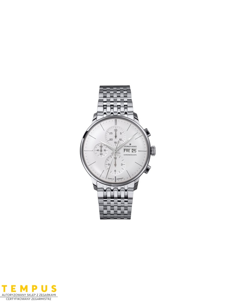 Junghans Meister Chronoscope 027/4121.44 - Zegarki JUNGHANS