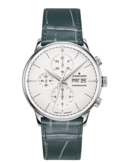 Junghans Meister Chronoscope Terrassenbau 027/4729.00 Sapphire - Zegarki JUNGHANS