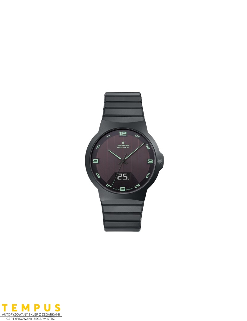 Junghans Force Mega Solar 018/1436.44 - Zegarki JUNGHANS Junghans Force Mega Solar 018/1436.44 - Zegarki JUNGHANS