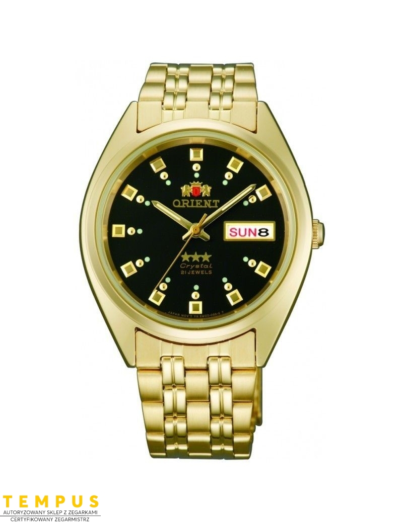 Zegarek klasyczny, elegancki męski, unisex Orient FAB00001B9 Three Stars Crystal - Zegarki ORIENT Zegarek klasyczny, elegancki męski, unisex Orient FAB00001B9 Three Stars Crystal - Zegarki ORIENT