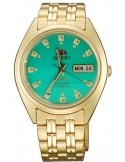 Zegarek klasyczny, elegancki męski, unisex Orient FAB00001N9 Three Stars Crystal - Zegarki ORIENT